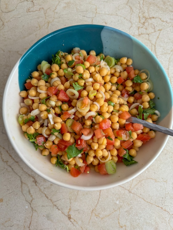 salade de pois chiches au cumin