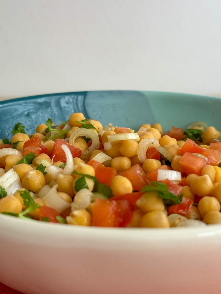 salade de pois chiches tomate et cumin