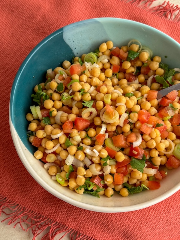 salade de pois chiche au cumin