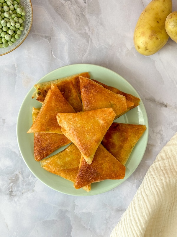 brick végétarienne au curry