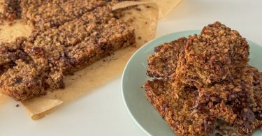 flapjacks au chocolat