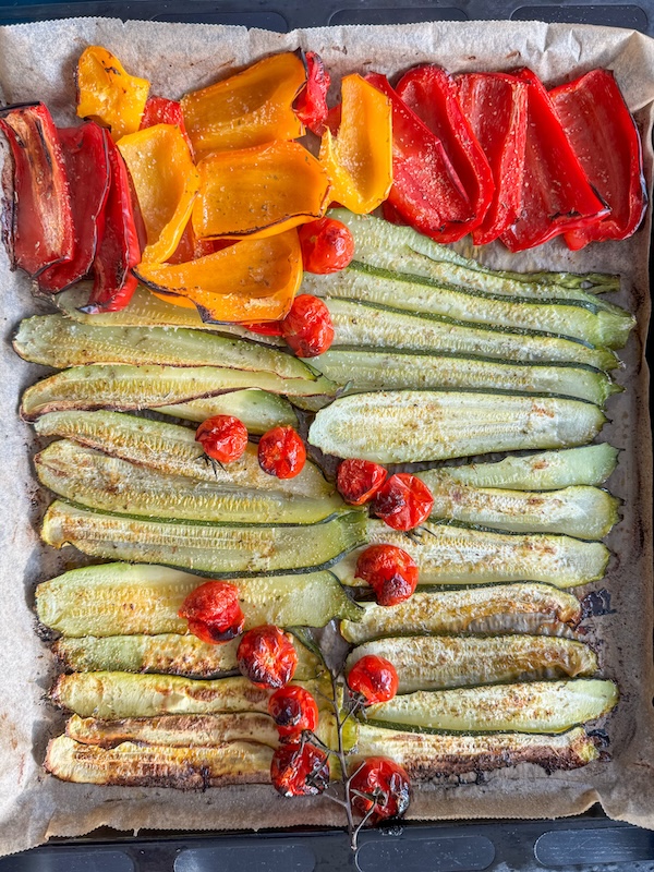 légumes grillés au four