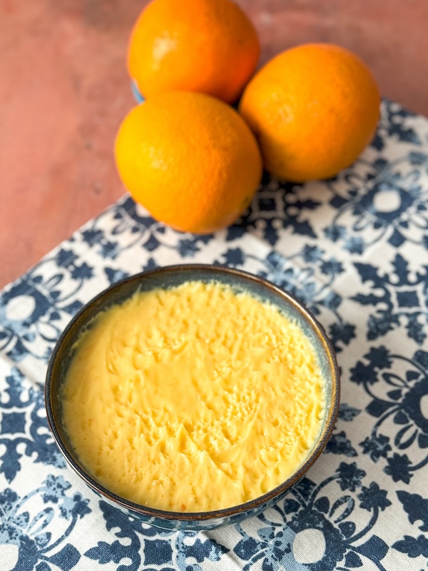 crème à l'orange