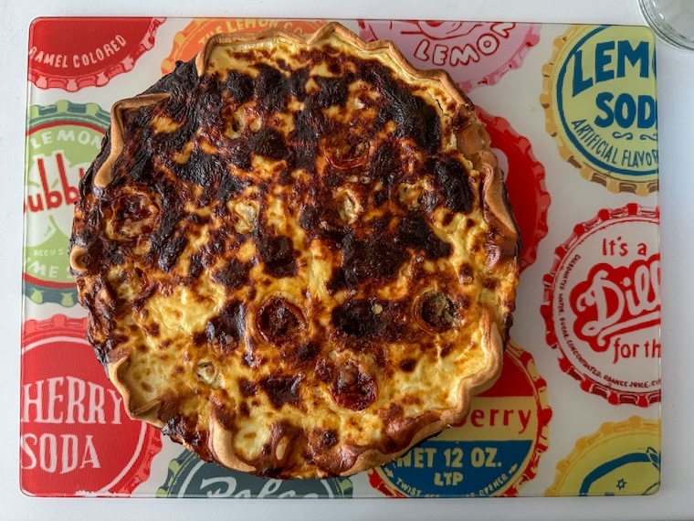 quiche au thon et tomates confites