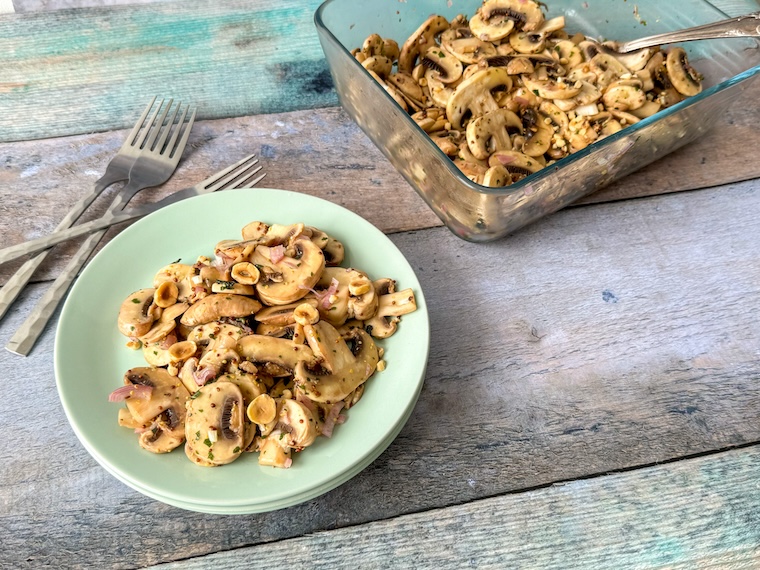 salade de champignons de Paris