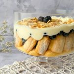 trifle aux myrtilles