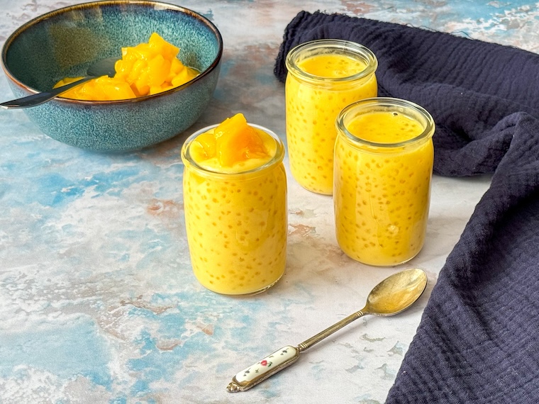 perles de tapioca à la mangue