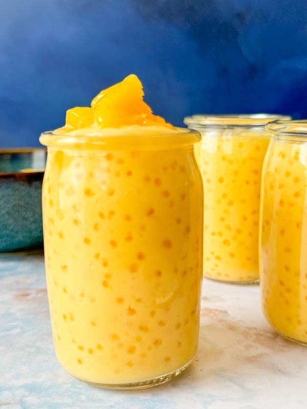 tapioca à la mangue