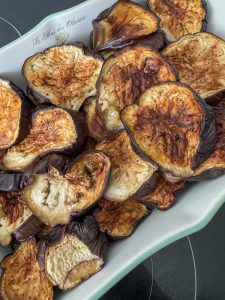 aubergines avant ajout du fromage