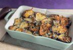 gratin d'aubergine au fromage