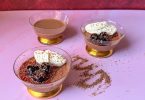 pannacotta chocolat cerise