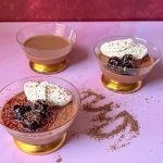 pannacotta chocolat cerise