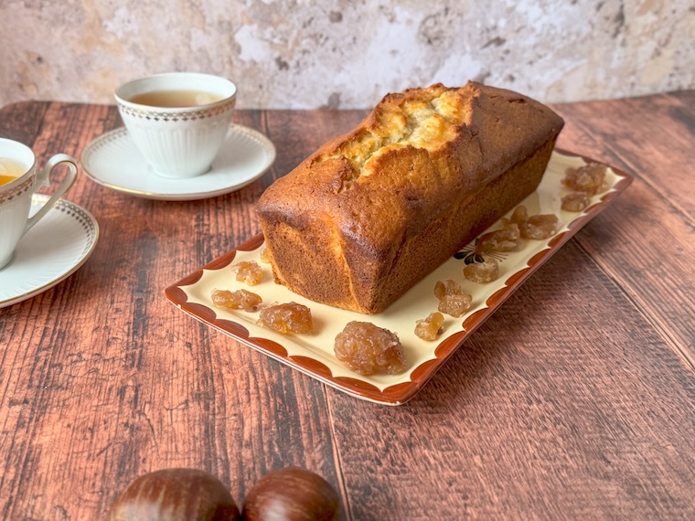 cake aux marrons confits