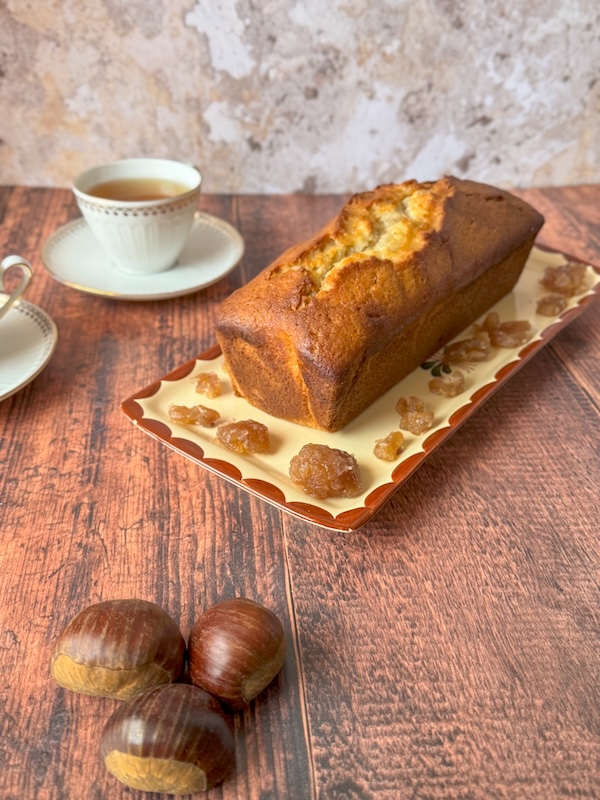 cake aux marrons confits